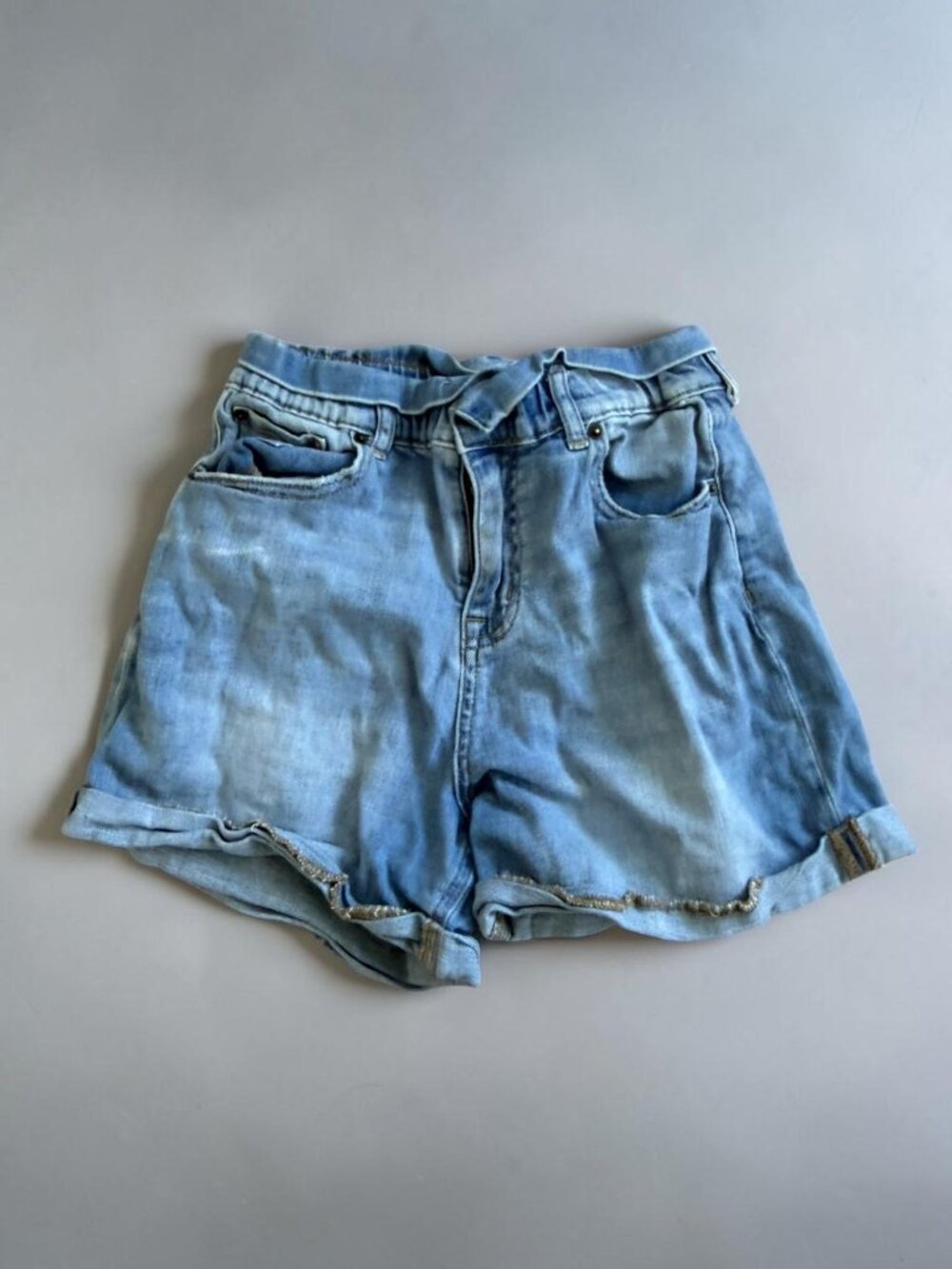 NY & Co Denim Stretch Shorts Size XS Womens